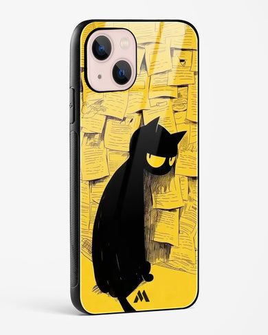 Bad Kitty Glass Case Phone Cover (Apple)