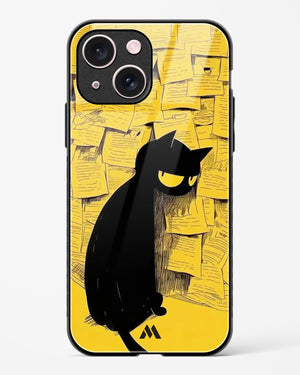 Bad Kitty Glass Case Phone Cover (Apple)