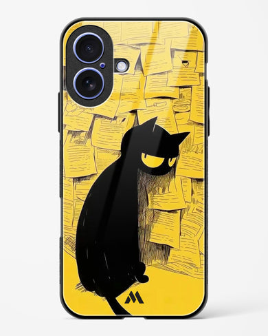 Bad Kitty Glass Case Phone Cover (Apple)