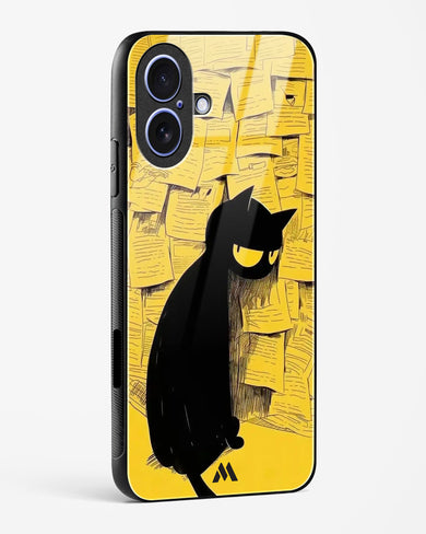 Bad Kitty Glass Case Phone Cover (Apple)