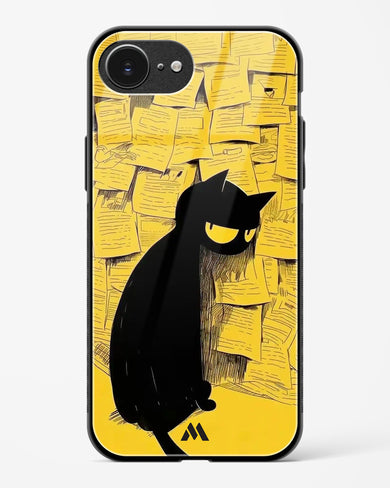 Bad Kitty Glass Case Phone Cover (Apple)