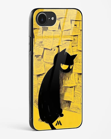 Bad Kitty Glass Case Phone Cover (Apple)