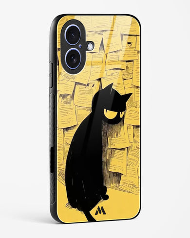 Bad Kitty Glass Case Phone Cover (Apple)