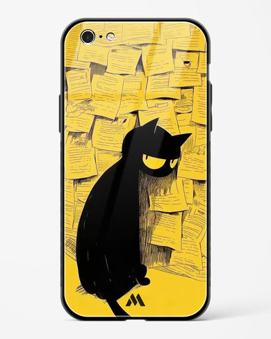 Bad Kitty Glass Case Phone Cover (Apple)