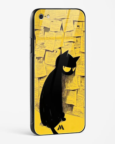 Bad Kitty Glass Case Phone Cover (Apple)