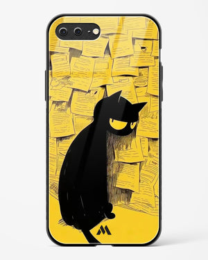 Bad Kitty Glass Case Phone Cover (Apple)