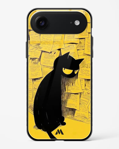 Bad Kitty Glass Case Phone Cover (Apple)