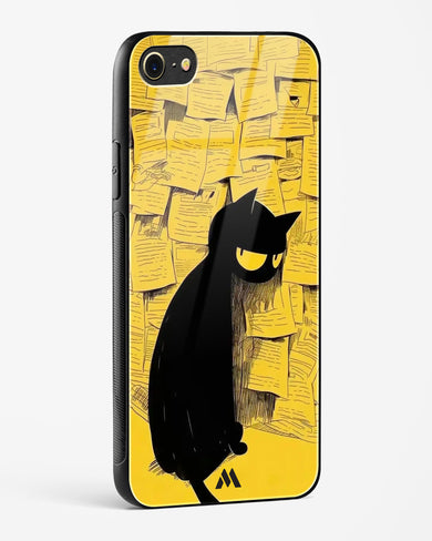 Bad Kitty Glass Case Phone Cover (Apple)