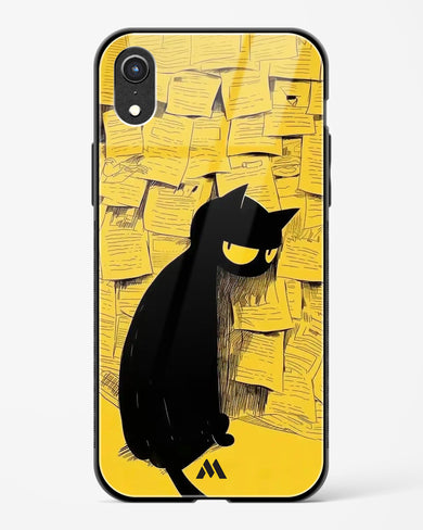 Bad Kitty Glass Case Phone Cover (Apple)