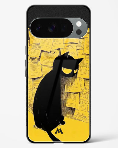 Bad Kitty Glass Case Phone Cover (Google)