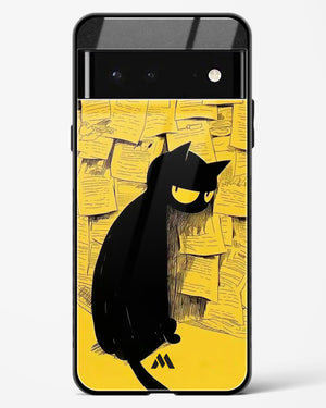 Bad Kitty Glass Case Phone Cover (Google)