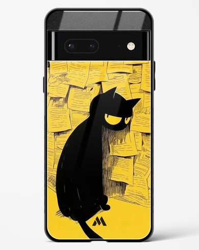 Bad Kitty Glass Case Phone Cover (Google)