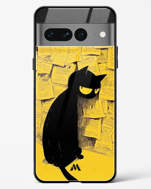 Bad Kitty Glass Case Phone Cover (Google)