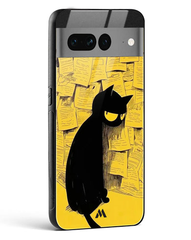 Bad Kitty Glass Case Phone Cover (Google)