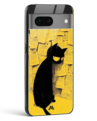 Bad Kitty Glass Case Phone Cover (Google)