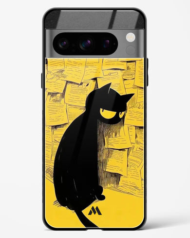 Bad Kitty Glass Case Phone Cover (Google)
