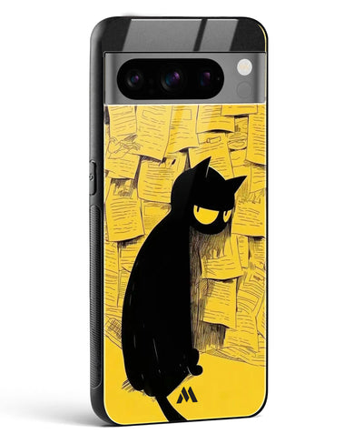Bad Kitty Glass Case Phone Cover (Google)