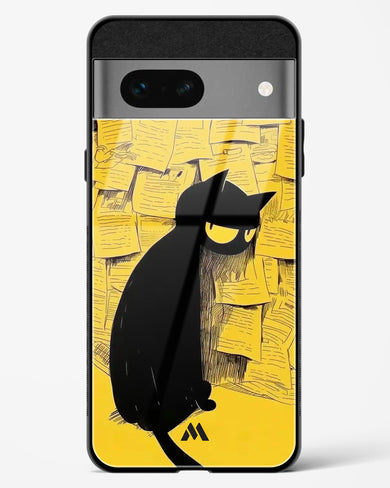 Bad Kitty Glass Case Phone Cover (Google)