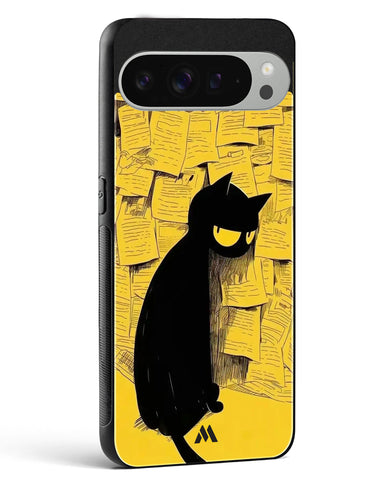 Bad Kitty Glass Case Phone Cover (Google)