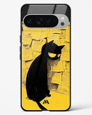 Bad Kitty Glass Case Phone Cover (Google)