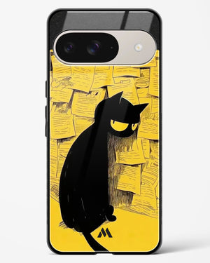 Bad Kitty Glass Case Phone Cover (Google)