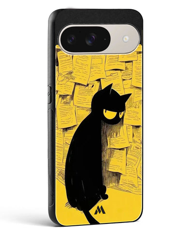 Bad Kitty Glass Case Phone Cover (Google)