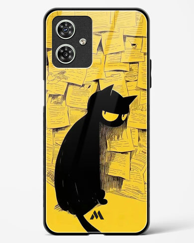 Bad Kitty Glass Case Phone Cover (Motorola)