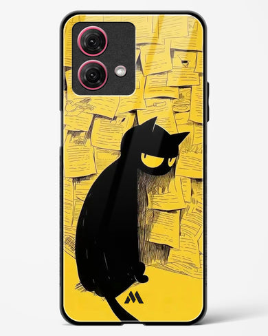 Bad Kitty Glass Case Phone Cover (Motorola)