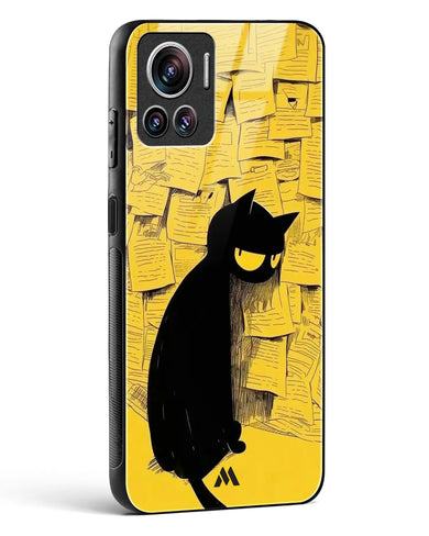 Bad Kitty Glass Case Phone Cover (Motorola)