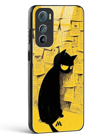 Bad Kitty Glass Case Phone Cover (Motorola)