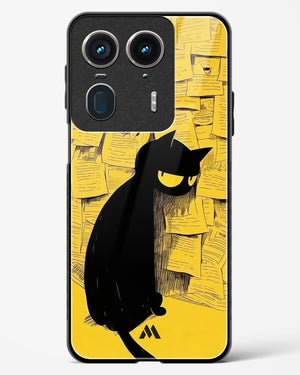 Bad Kitty Glass Case Phone Cover (Motorola)