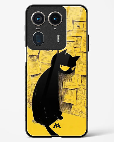 Bad Kitty Glass Case Phone Cover (Motorola)