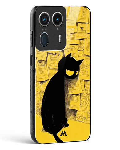 Bad Kitty Glass Case Phone Cover (Motorola)
