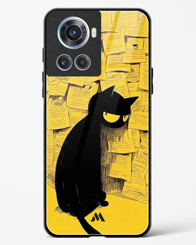 Bad Kitty Glass Case Phone Cover (OnePlus)