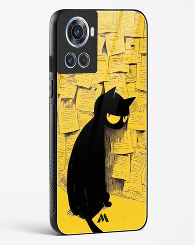 Bad Kitty Glass Case Phone Cover (OnePlus)