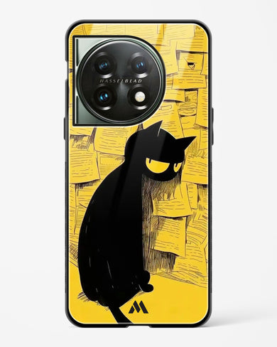 Bad Kitty Glass Case Phone Cover (OnePlus)