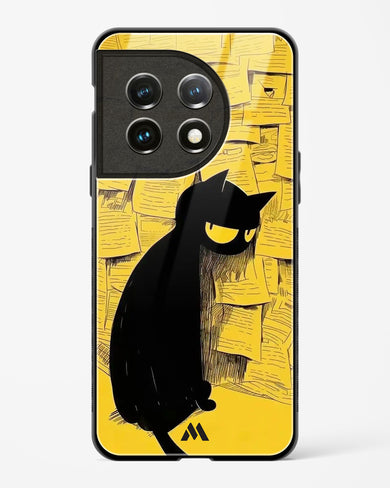 Bad Kitty Glass Case Phone Cover (OnePlus)