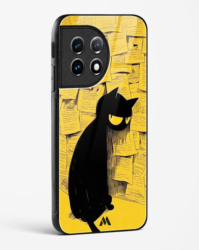 Bad Kitty Glass Case Phone Cover (OnePlus)