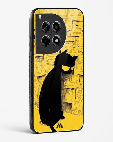 Bad Kitty Glass Case Phone Cover (OnePlus)