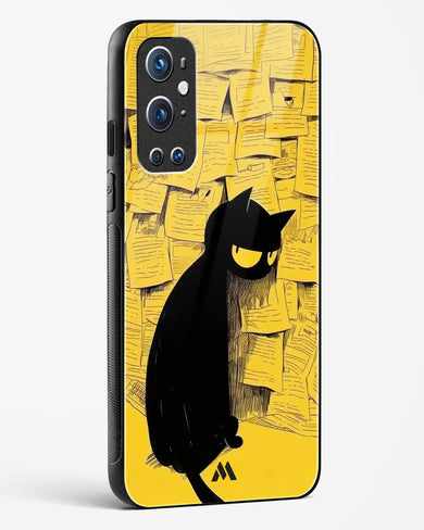 Bad Kitty Glass Case Phone Cover (OnePlus)