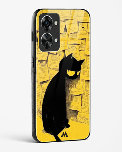 Bad Kitty Glass Case Phone Cover (OnePlus)