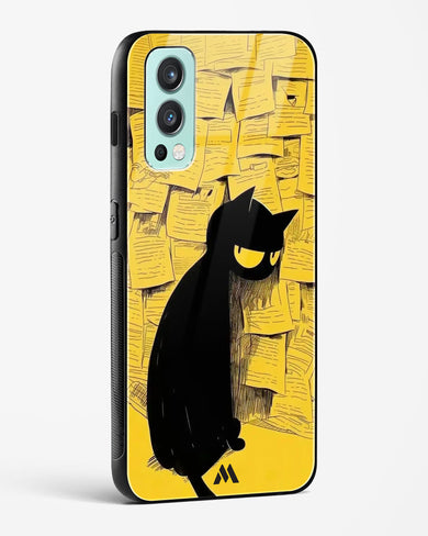 Bad Kitty Glass Case Phone Cover (OnePlus)