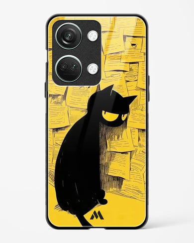 Bad Kitty Glass Case Phone Cover (OnePlus)