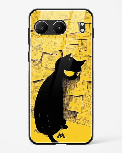 Bad Kitty Glass Case Phone Cover (OnePlus)