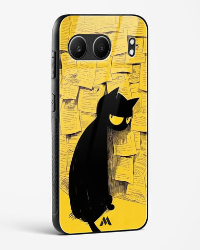 Bad Kitty Glass Case Phone Cover (OnePlus)