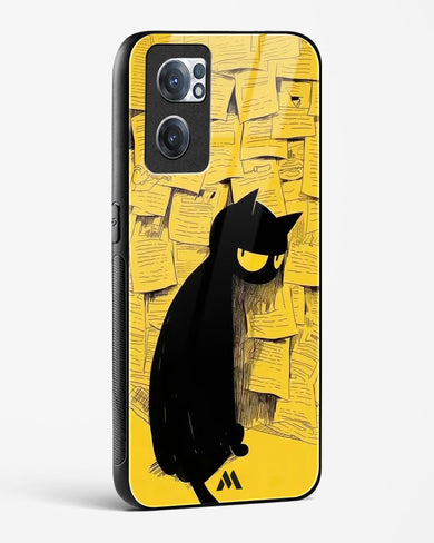 Bad Kitty Glass Case Phone Cover (OnePlus)