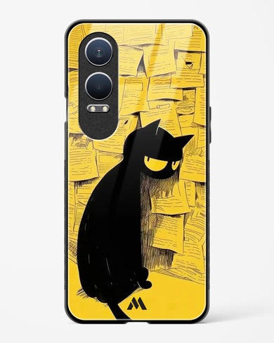 Bad Kitty Glass Case Phone Cover (OnePlus)