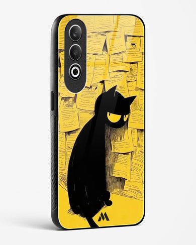 Bad Kitty Glass Case Phone Cover (OnePlus)