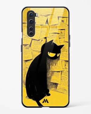 Bad Kitty Glass Case Phone Cover (OnePlus)