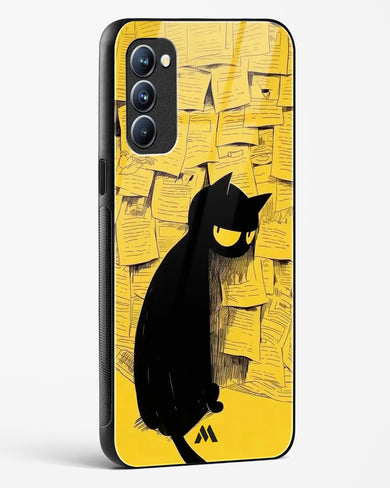 Bad Kitty Glass Case Phone Cover (Oppo)